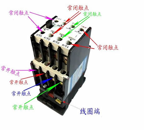 220v交流接觸器接線圖,第2張